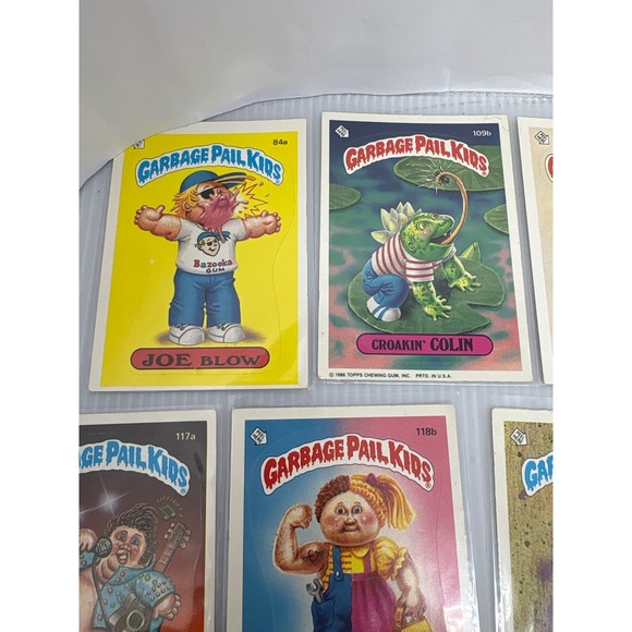 14 Garbage Pail Kids Cards 1986 Topps‎ Series 4 & 5 Stickers Vintage GPK - Picture 13 of 16